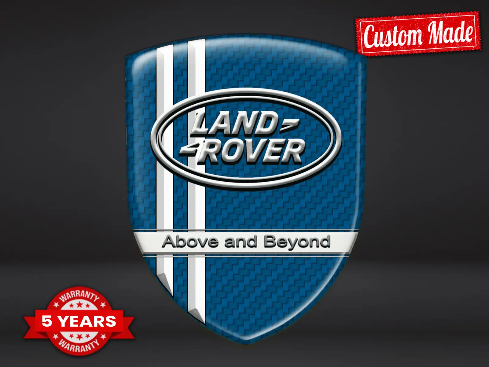 Land Rover Adesivo Parabrezza Resistente Pregiato Professionale